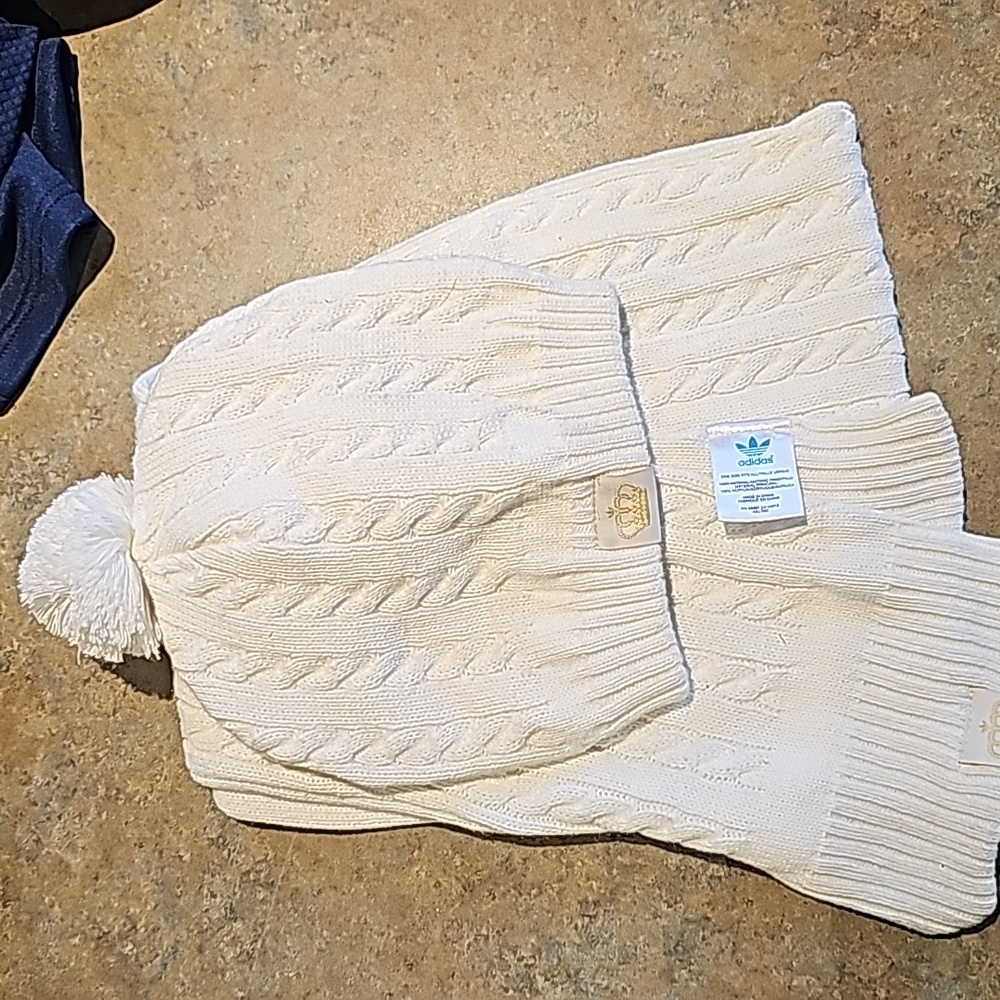 Missy Elliott by adidas Scarf and beanie hat set